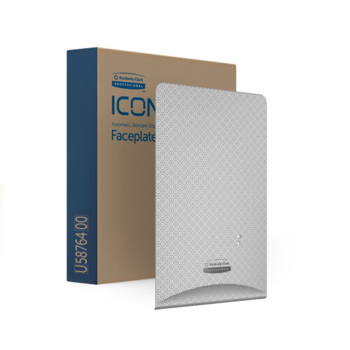 KCP ICON Silver Mosaic πρόσοψη για ηλεκτρονική συσκευή σαπουνιού σε αφρό