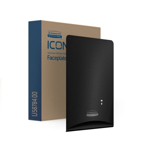 KCP ICON Black Mosaic πρόσοψη για ηλεκτρονική συσκευή σαπουνιού σε αφρό
