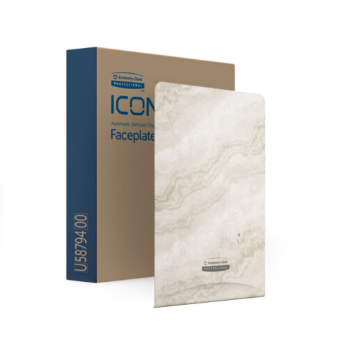 KCP ICON Warm Marble πρόσοψη για ηλεκτρονική συσκευή σαπουνιού σε αφρό