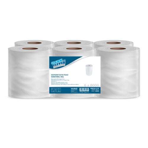 Clean&Clever χειροπετσέτα ρολό 2φυλλη, 78,4m, 800gr