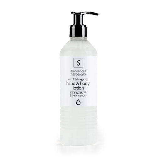 Gfl Ecover Elemental Herbology κρέμα σώματος σε φιάλη με σφραγισμένη αντλία 370ml