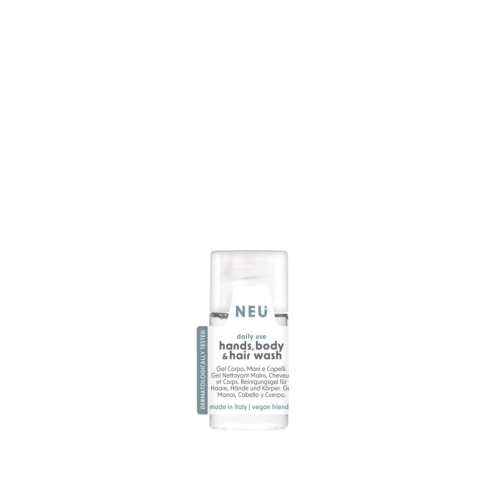 Gfl Neu Hands,Hair & Body 3σε1 σαπούνι χεριών, σαμπουάν και αφρόλουτρο σε φιάλη 20ml