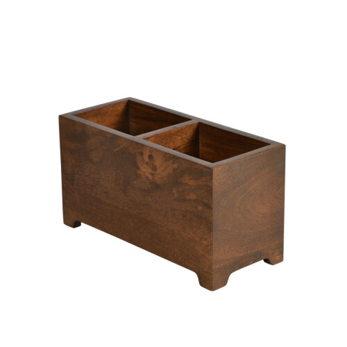 Duni ξύλινη θήκη χαρτοπετσέτας 2 θέσεων 23,82x9,98x12,7cm