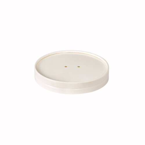 Duni Coppa καπάκι χάρτινο για σκεύη λευκό 250/350ml 25τεμ
