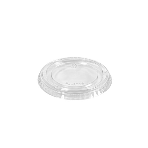 Biopak καπάκι rPet στρογγυλό για σκεύη 100/120ml 200τεμ
