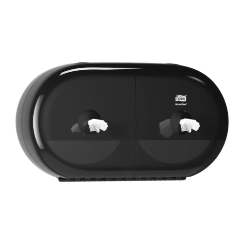 Tork SmartOne® Twin Mini συσκευή χαρτιού υγείας μαύρη 2 ρολών