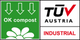 Το Ok Compost Industrial αποτελεί πιστοποίηση από την TÜV AUSTRIA Belgium για την κομποστοποίηση σε βιομηχανικές μονάδες-εγκαταστάσεις.